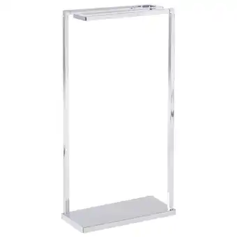 Beliani Handdoekrek zilver 42 x 83 cm garcitas aanbieding