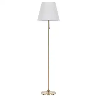 Beliani Staande lamp koper/wit torysa aanbieding