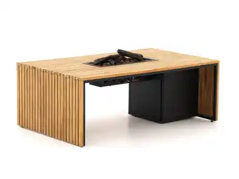 Kees Smit Cosibridge lounge vuurtafel 140x80x50m aanbieding