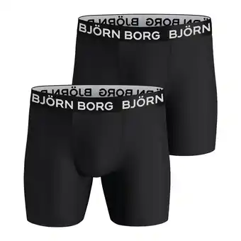 Plutosport Björn borg performance boxershorts heren (2-pack) aanbieding