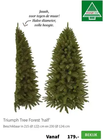 Intratuin Triumph Tree Forest 'half' aanbieding