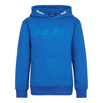 Kixx Online Blue rebel jongens hoodie aanbieding