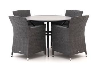 Kees Smit Forza barga/follo ø 110cm dining tuinset 5-delig aanbieding