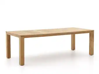 Kees Smit Sunyard oxford dining tuintafel 220x90cm aanbieding