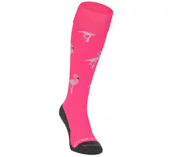 Plutosport Brabo flamingo hockeysokken junior aanbieding