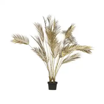 Babypark Woood palm kunstplant goud 110 cm aanbieding