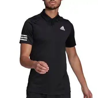 Plutosport Adidas club 3-stripes polo heren aanbieding