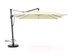 Kees Smit Glatz sombrano s+ easy zweefparasol 300x300cm aanbieding