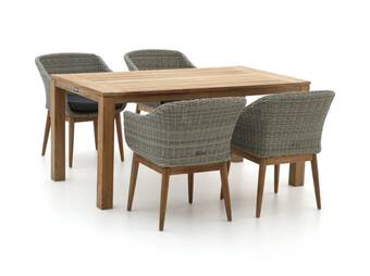 Kees Smit Intenso bordano/rough-s 160cm dining tuinset 5-delig aanbieding