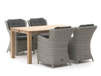 Kees Smit Intenso milano/rough-s 160cm dining tuinset 5-delig aanbieding