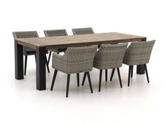 Kees Smit Manifesto matese/rough-x 240cm dining tuinset 7-delig aanbieding