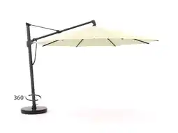 Kees Smit Glatz sombrano s+ easy zweefparasol ø 350cm aanbieding