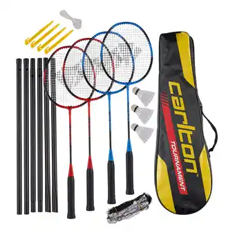 Plutosport Carlton badminton tournament 4 spelers set aanbieding