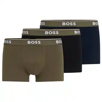 Plutosport Boss power trunk boxershorts heren (3-pack) aanbieding