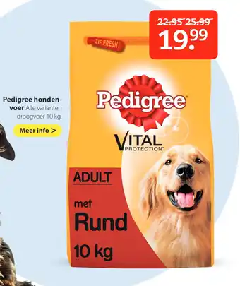 Pets Place Pedigree hondenvoer aanbieding