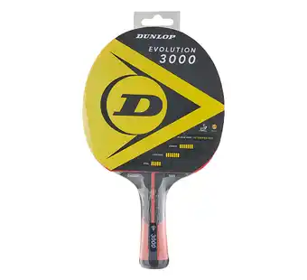 Plutosport Dunlop evolution 3000 tafeltennis batje aanbieding