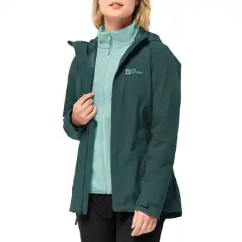 Plutosport Jack wolfskin moonrise 3-in-1 winterjas dames aanbieding