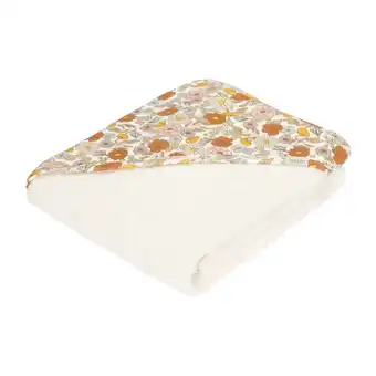 Babypark Little dutch vintage little flowers badcape 100 x 100 cm aanbieding