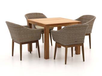 Kees Smit Intenso bordano/oxford 90cm dining tuinset 5-delig aanbieding
