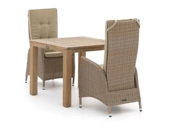 Kees Smit Intenso fabrizi/rough-s 90cm dining tuinset 3-delig verstelbaar aanbieding