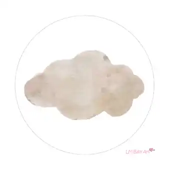 Babypark Lm baby art muursticker roze wolk aanbieding