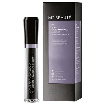 Douglas M2 beauté black nano mascara nutrition & natural growth aanbieding