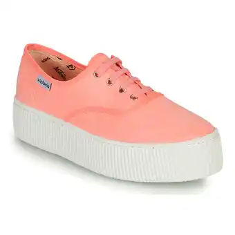 Spartoo Victoria lage sneakers doble fluo aanbieding