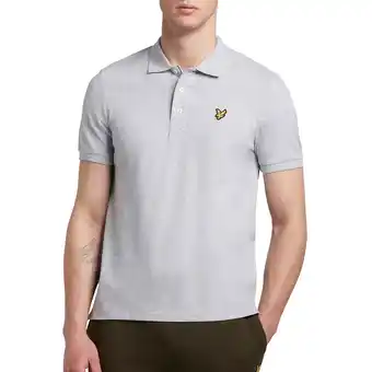 Plutosport Lyle & scott plain polo heren aanbieding