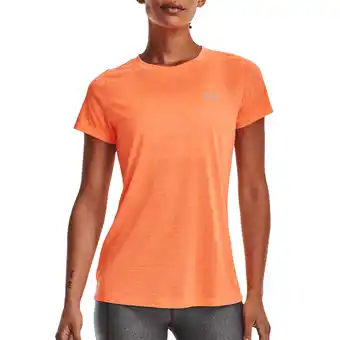 Plutosport Under armour tech twist crew neck t-shirt dames aanbieding