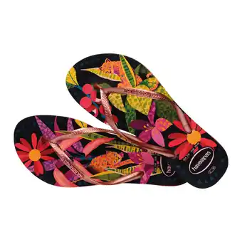 Plutosport Havaianas slim tropical teenslippers dames aanbieding