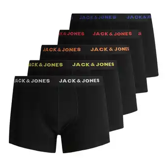 Plutosport Jack & jones trunk boxershorts heren (5-pack) aanbieding