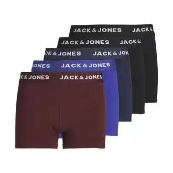 Plutosport Jack & jones trunk boxershorts junior (5-pack) aanbieding