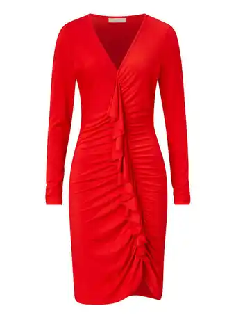 Klingel Jersey jurk sienna rood aanbieding