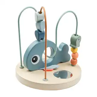 Babypark Done by deer wally houten kralenframe - blue aanbieding