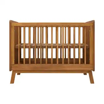 Babypark Bopita senna babybed - rose / wood - 60 x 120 cm aanbieding