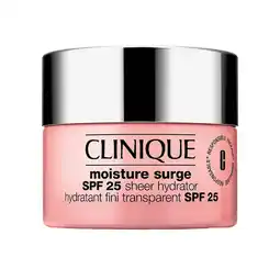 Douglas Clinique moisture surge spf 25 sheer hydrator aanbieding