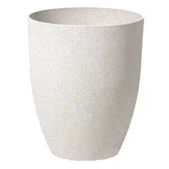 Beliani Bloempot crème 35x35x42 cm croton aanbieding