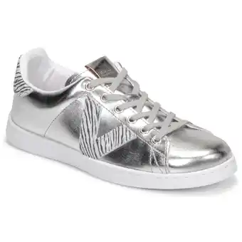 Spartoo Victoria lage sneakers tenis metalizado aanbieding