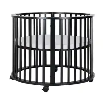 Babypark Europe baby circa ronde box mat zwart aanbieding