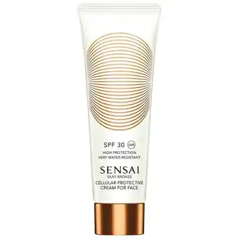 Douglas Sensai sensai silky bronze cellular protective cream for face and body spf 30 aanbieding