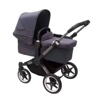 Babypark Bugaboo donkey 5 mono kinderwagen 2-in-1 graphite / stormy blue aanbieding