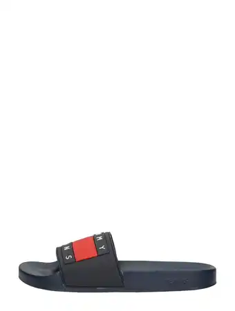 Schuurman Schoenen Tommy hilfiger - tommy jeans flag pool slide aanbieding