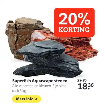 Pets Place Superfish Aquascape stenen aanbieding