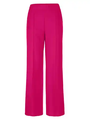 Klingel Broek met wijde pijpen alba moda pink aanbieding