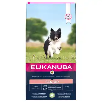 Zooplus 2x12kg senior small & medium breed lam & rijst eukanuba hondenvoer aanbieding