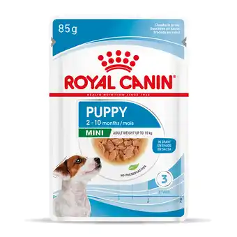 Zooplus 24x85g mini puppy royal canin hondenvoer aanbieding