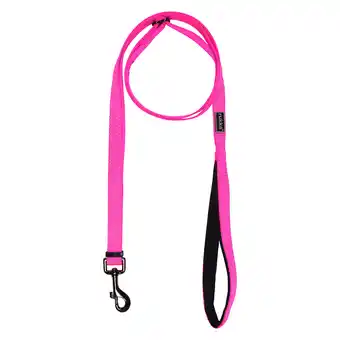 Zooplus Rukka bliss neon leiband, roze maat l hond aanbieding