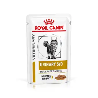 Zooplus 24x85g urinary s/o moderate calorie royal canin veterinary kattenvoer aanbieding