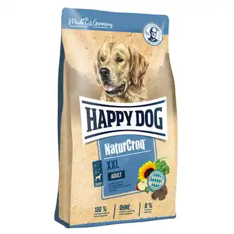 Zooplus 2x15kg xxl happy dog naturcroq hondenvoer aanbieding