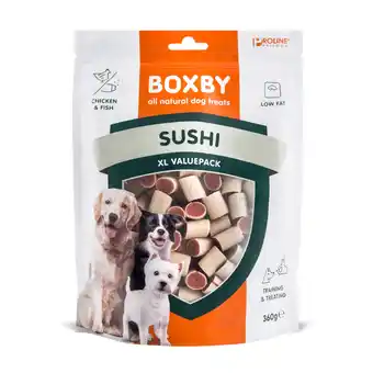 Zooplus 2x360g sushi boxby hondensnacks aanbieding